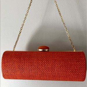 BR Burnt Orange Clutch